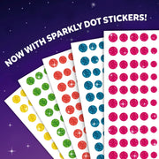 Skillmatics Dot It Sparkle Edition Sticker Art Activity - Unicorns & Princesses