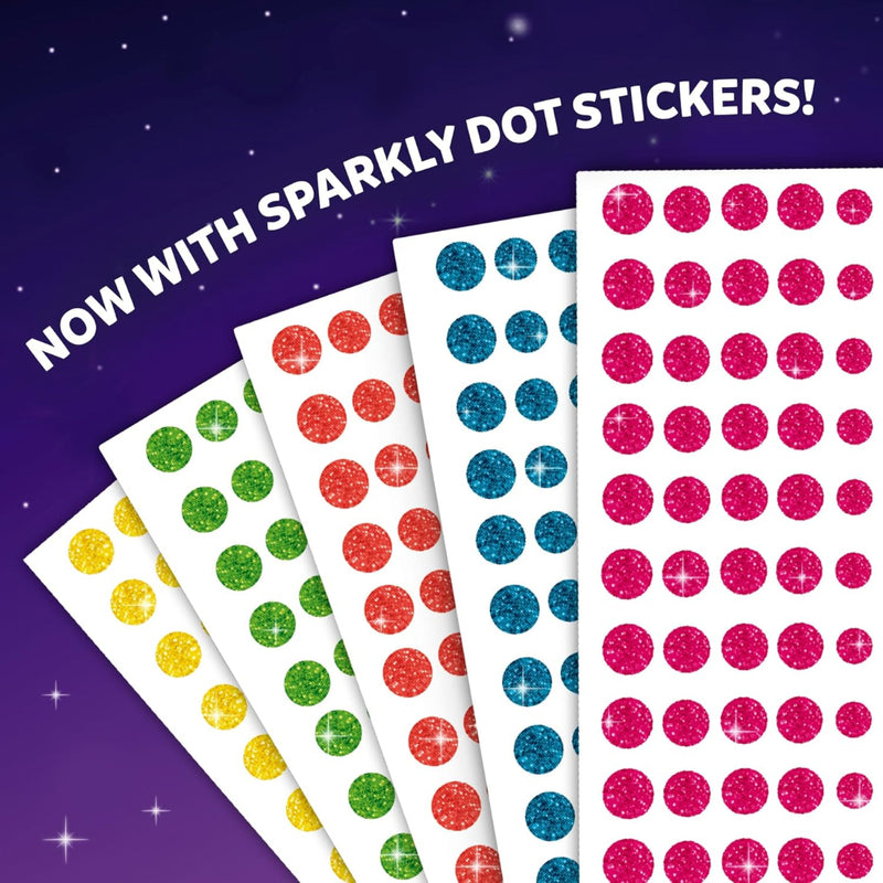 Skillmatics Dot It Sparkle Edition Sticker Art Activity - Unicorns & Princesses