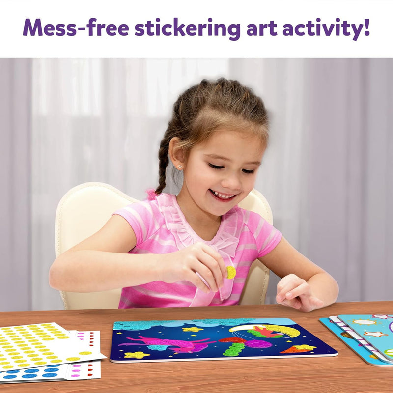Skillmatics Dot It Sparkle Edition Sticker Art Activity - Unicorns & Princesses