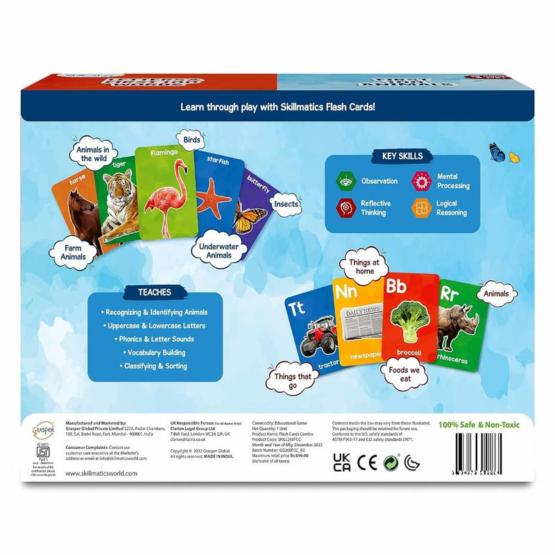 Skillmatics Flash Cards Combo