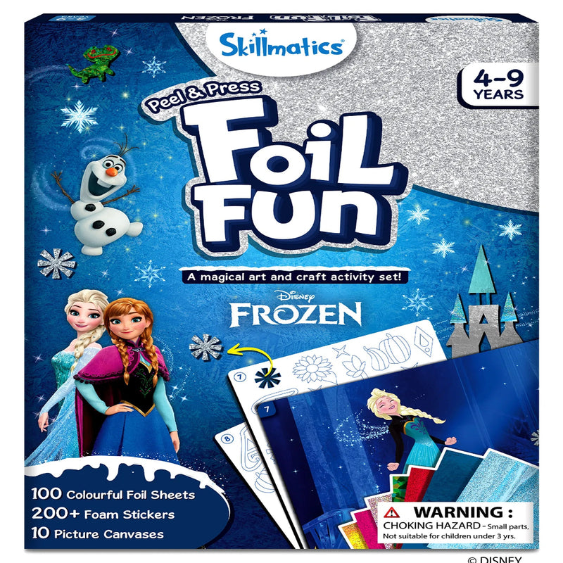 Skillmatics Foil Fun Disney Frozen, No Mess Art for Kids