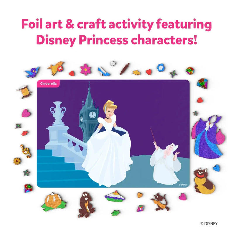 Skillmatics Foil Fun Disney Princess | No Mess Art Kit (ages 4-9)