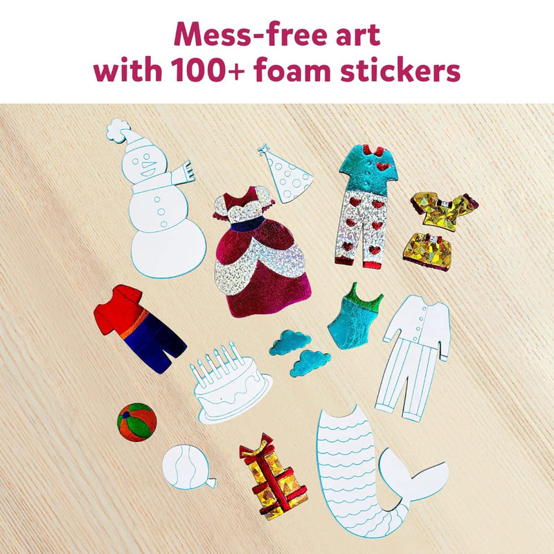 Skillmatics Foil Fun Dress Up No Mess Art Kit
