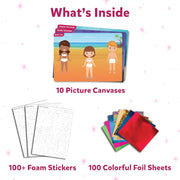 Skillmatics Foil Fun Dress Up No Mess Art Kit