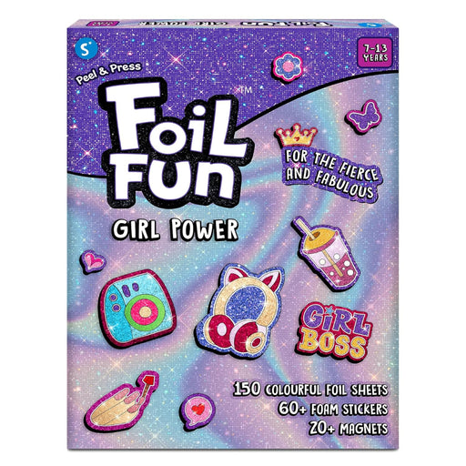 Skillmatics Foil Fun - Girl Power-Arts & Crafts-Skillmatics-Toycra