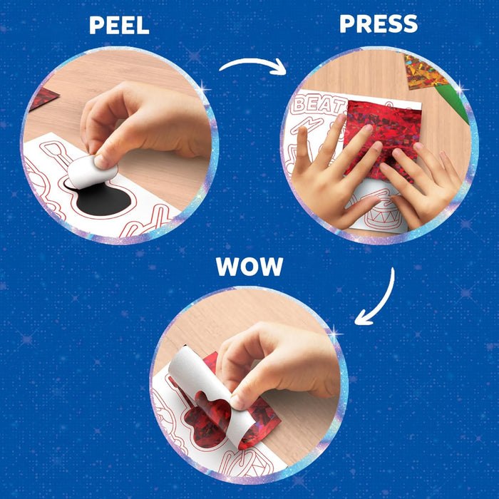 Skillmatics Foil Fun -Groovy Beats-Arts & Crafts-Skillmatics-Toycra