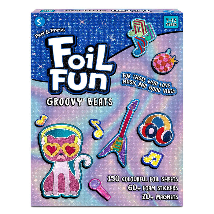 Skillmatics Foil Fun -Groovy Beats-Arts & Crafts-Skillmatics-Toycra