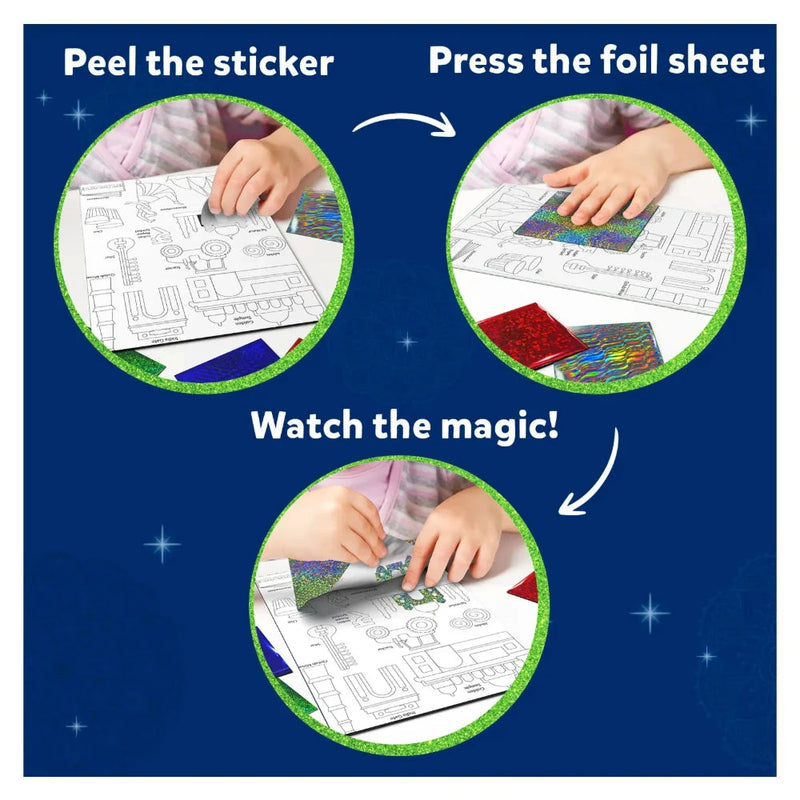 Skillmatics Foil Fun Incredible India | No Mess Art Kit (Ages 4-12)