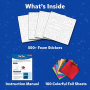 Skillmatics Foil Fun Letter & Number Stickers