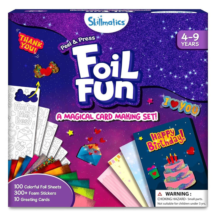 Skillmatics Foil Fun No Mess Art Kit-Arts & Crafts-Skillmatics-Toycra