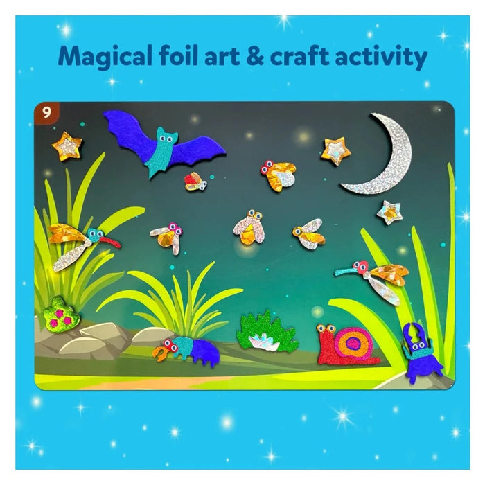 Skillmatics Art & Craft Activity - Foil Fun Animals, No Mess Art