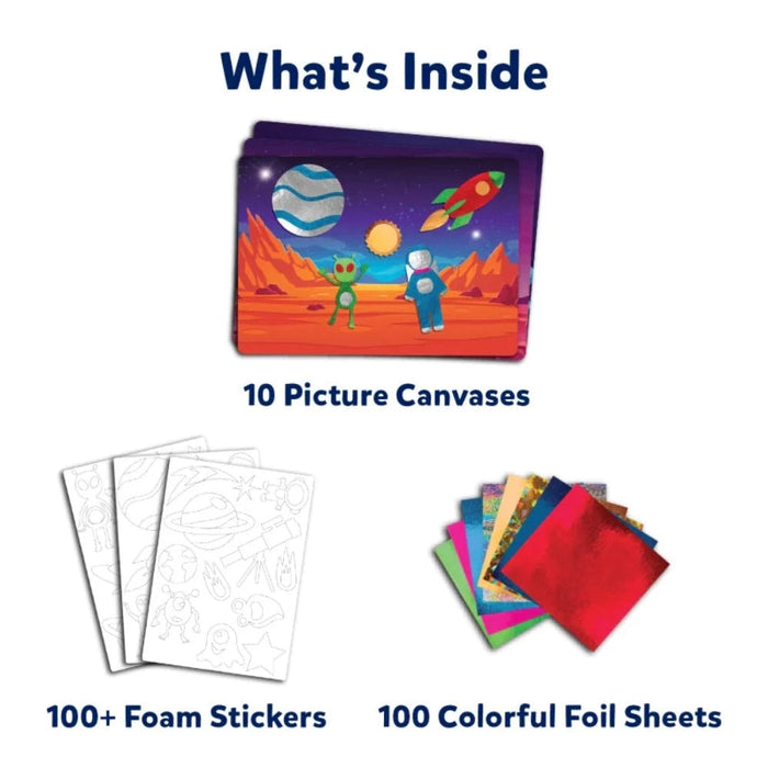 Skillmatics Foil Fun No Mess Art Kit-Arts & Crafts-Skillmatics-Toycra