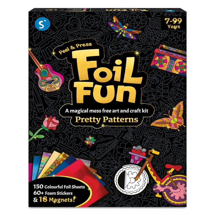 Skillmatics Foil Fun Pretty Patterns-Arts & Crafts-Skillmatics-Toycra