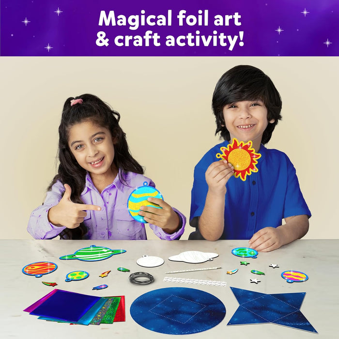 Skillmatics Foil Fun Solar System - Space Art & Craft Kit-Arts & Crafts-Skillmatics-Toycra