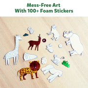 Skillmatics Foil Fun: World Of Animals | No Mess Art Kit