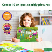 Skillmatics Foil Fun: World Of Animals | No Mess Art Kit