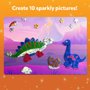 Skillmatics Foil Fun World Of Dinosaurs | No Mess Art Kit (ages 4-9)