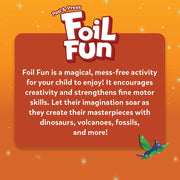 Skillmatics Foil Fun World Of Dinosaurs | No Mess Art Kit (ages 4-9)