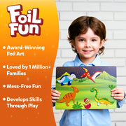 Skillmatics Foil Fun World Of Dinosaurs | No Mess Art Kit (ages 4-9)