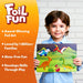 Skillmatics Foil Fun World Of Dinosaurs | No Mess Art Kit (ages 4-9)-Arts & Crafts-Skillmatics-Toycra