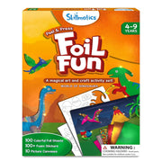 Skillmatics Foil Fun World Of Dinosaurs | No Mess Art Kit (ages 4-9)