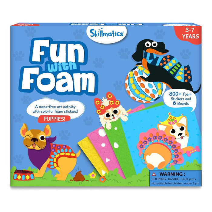 Skillmatics Fun With Foam - Mess Free Art-Arts & Crafts-Skillmatics-Toycra