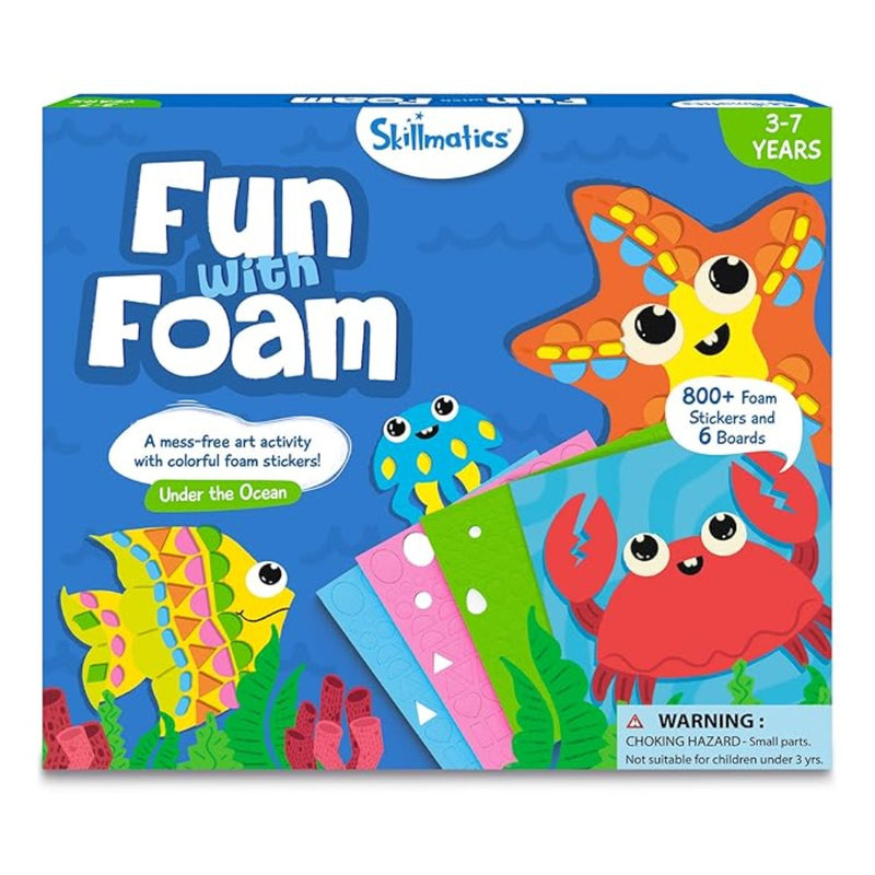 Skillmatics Fun With Foam - Mess Free Art