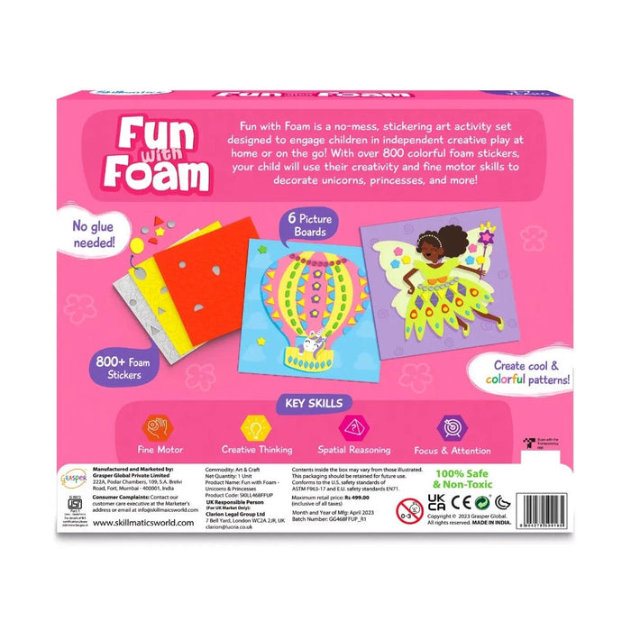 Skillmatics Fun with Foam-Arts & Crafts-Skillmatics-Toycra