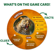 Skillmatics Guess in 10: Picture Clues Animal Planet | Trivia card game (ages 6+)