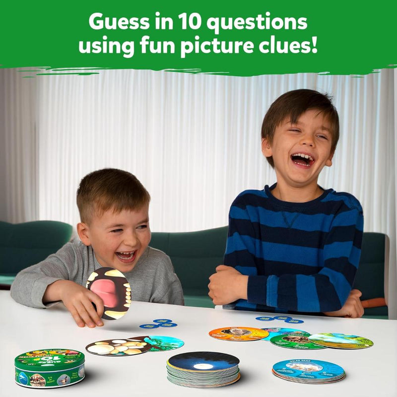 Skillmatics Guess in 10: Picture Clues Animal Planet | Trivia card game (ages 6+)