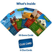 Skillmatics Guess in 10: Wonders of India | Trivia card game (ages 8+)
