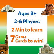 Skillmatics Guess in 10: Wonders of India | Trivia card game (ages 8+)