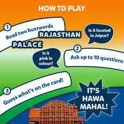 Skillmatics Guess in 10: Wonders of India | Trivia card game (ages 8+)