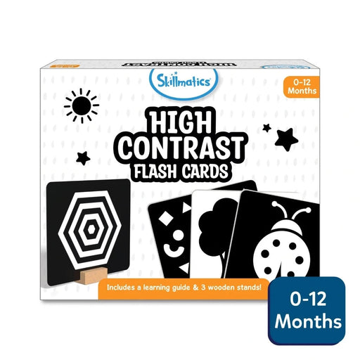Skillmatics High Contrast Flash Cards-Learning & Education-Skillmatics-Toycra