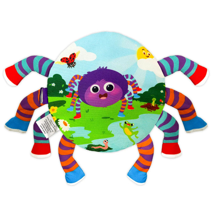 Skillmatics Incy Wincy Spider: Interactive Sensory Cloth Book-Mats, Gym & Activity-Skillmatics-Toycra