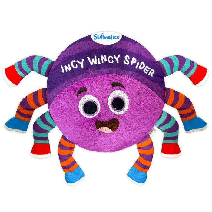 Skillmatics Incy Wincy Spider: Interactive Sensory Cloth Book-Mats, Gym & Activity-Skillmatics-Toycra