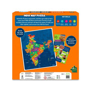 Skillmatics India Map Puzzle Floor Puzzle & Game