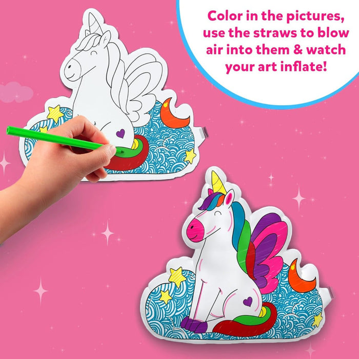 Skillmatics Inflatable Art 3D Unicorns & Princess-Family Games-Skillmatics-Toycra