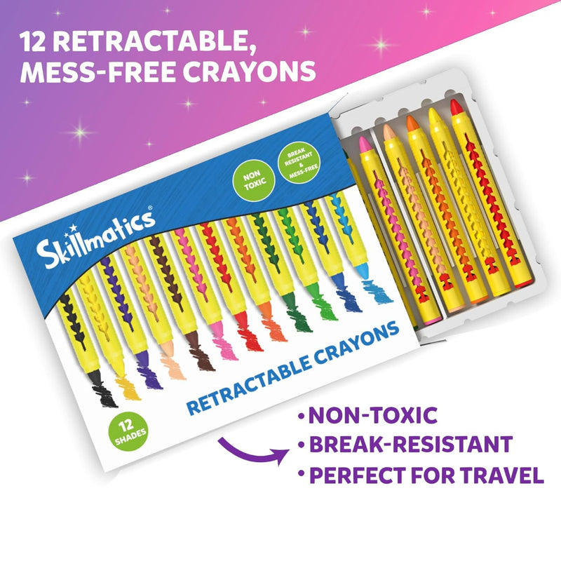 Skillmatics Inflatable Art: Unicorns & Princesses | 3D DIY Craft Kit (ages 4-7)