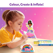 Skillmatics Inflatable Art: Unicorns & Princesses | 3D DIY Craft Kit (ages 4-7)