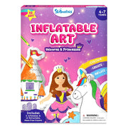 Skillmatics Inflatable Art: Unicorns & Princesses | 3D DIY Craft Kit (ages 4-7)