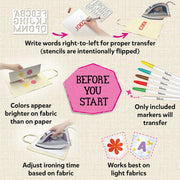 Skillmatics Iron-Its DIY Fabric Art & Craft Kit