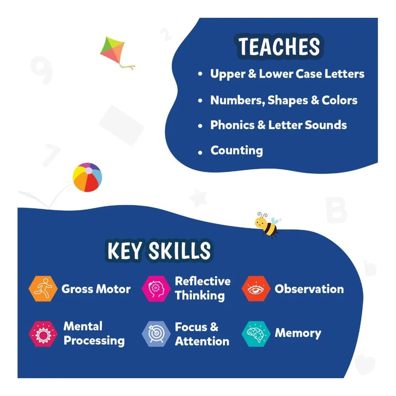 Skillmatics Jump and Learn - Flash Cards for Toddlers