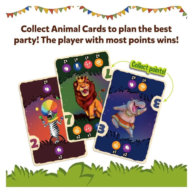 Skillmatics Jungle Party - Card Game of Strategy & Luck