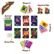 Skillmatics Jungle Party - Card Game of Strategy & Luck
