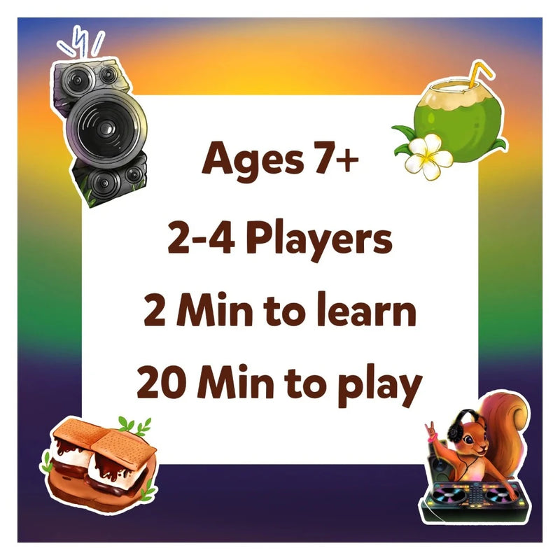 Skillmatics Jungle Party - Card Game of Strategy & Luck
