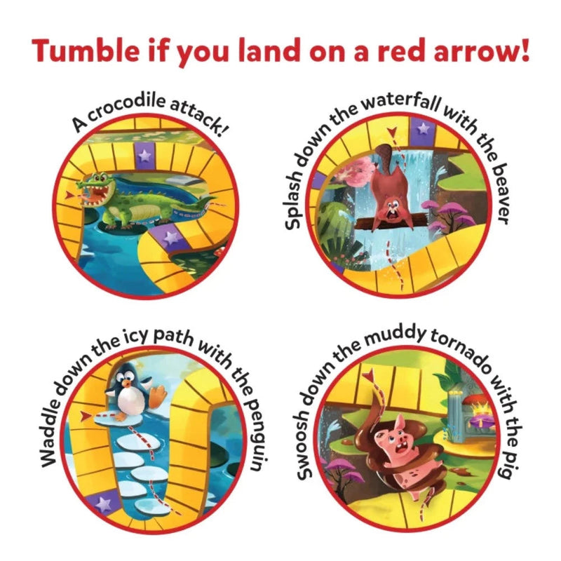 Skillmatics Leaps & Tumbles Board Game