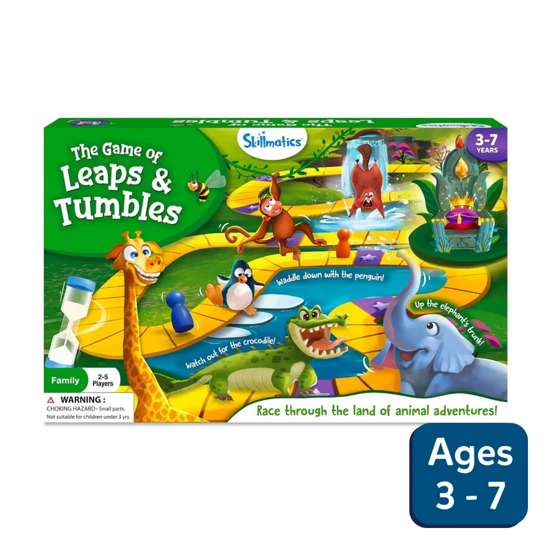 Skillmatics Leaps & Tumbles Board Game