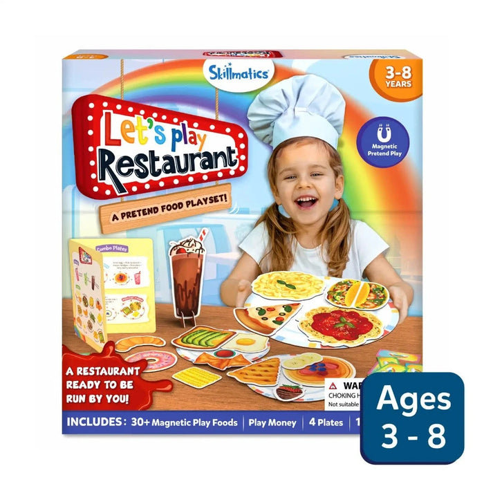 Skillmatics Lets Play Restaurant-Pretend Play-Skillmatics-Toycra