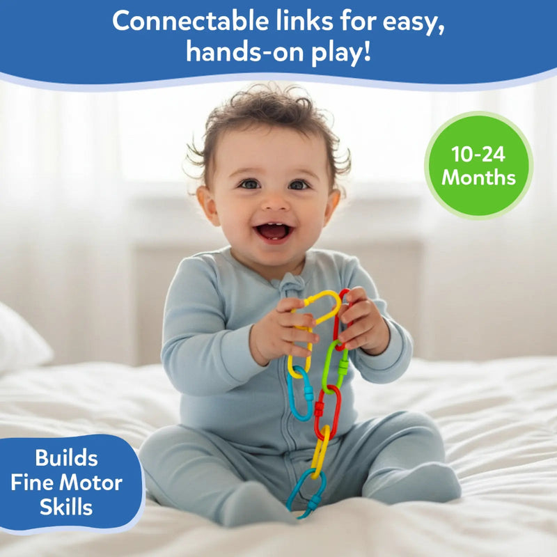 Skillmatics Linkies Connectable Learning Link Toy